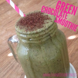 chocolate green smoothie